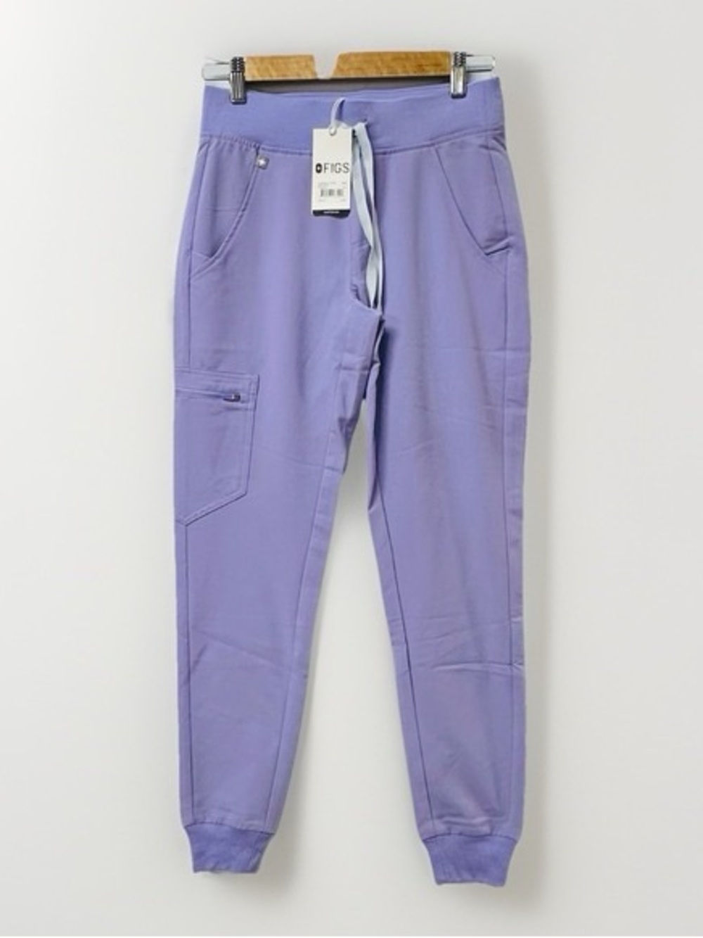 Figs Lavender Women's Drawstring Cargo Joggers